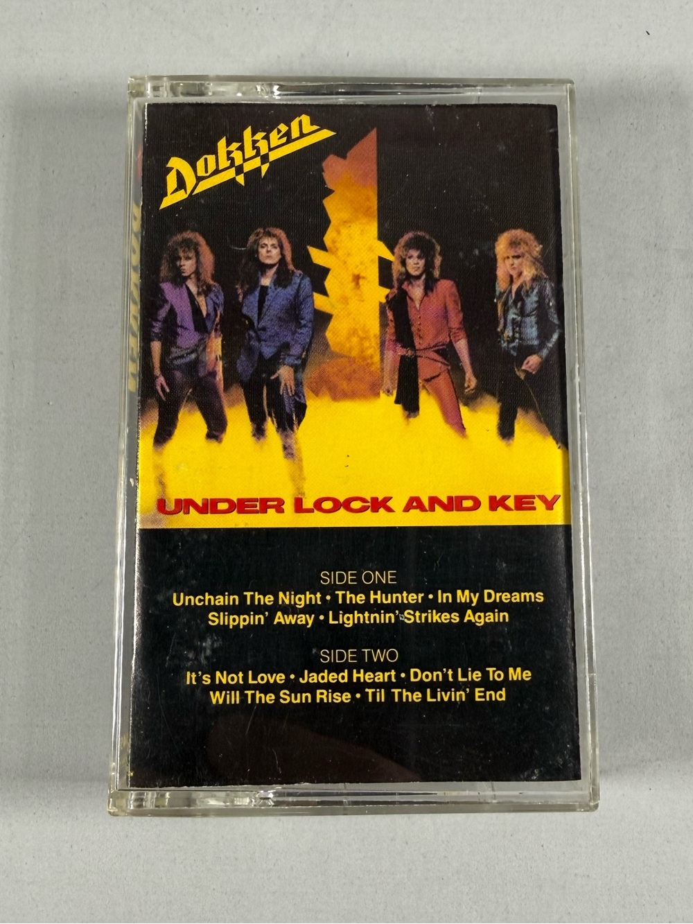 Dokken- Under Lock And Key Cassette Tape